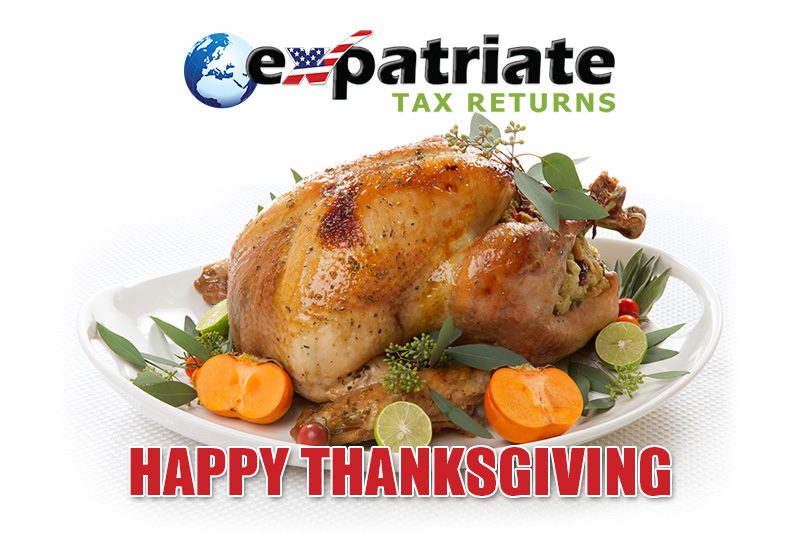 Expatriate Tax Returns Thanksgiving 2019